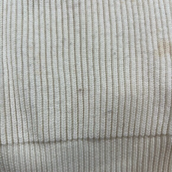 ALTEA Merinos ExtraFine Wool Roll neck Sweater Off White Cream Color Size M - Picture 6 of 13